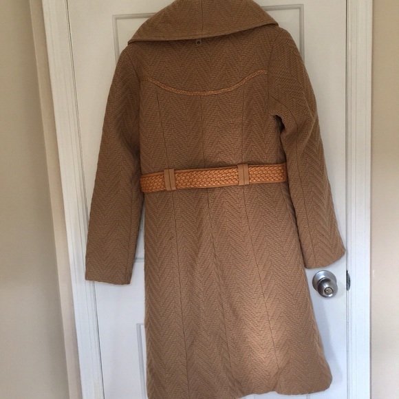 Mackage Tan Wool Coat (sz Small) - Picture 2 of 6